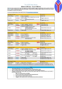 thumbnail of GCSE Week ahead – Monday 04 June – Friday 08 June